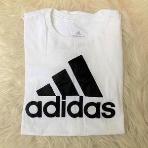 NWOT Adidas Badge of Sport Logo Tee Shirt